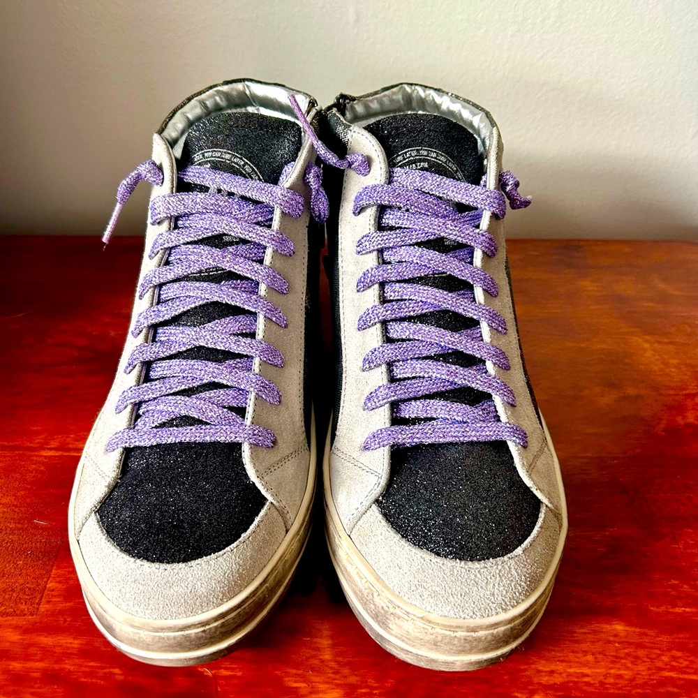 P448 NWOT high top, size 38
